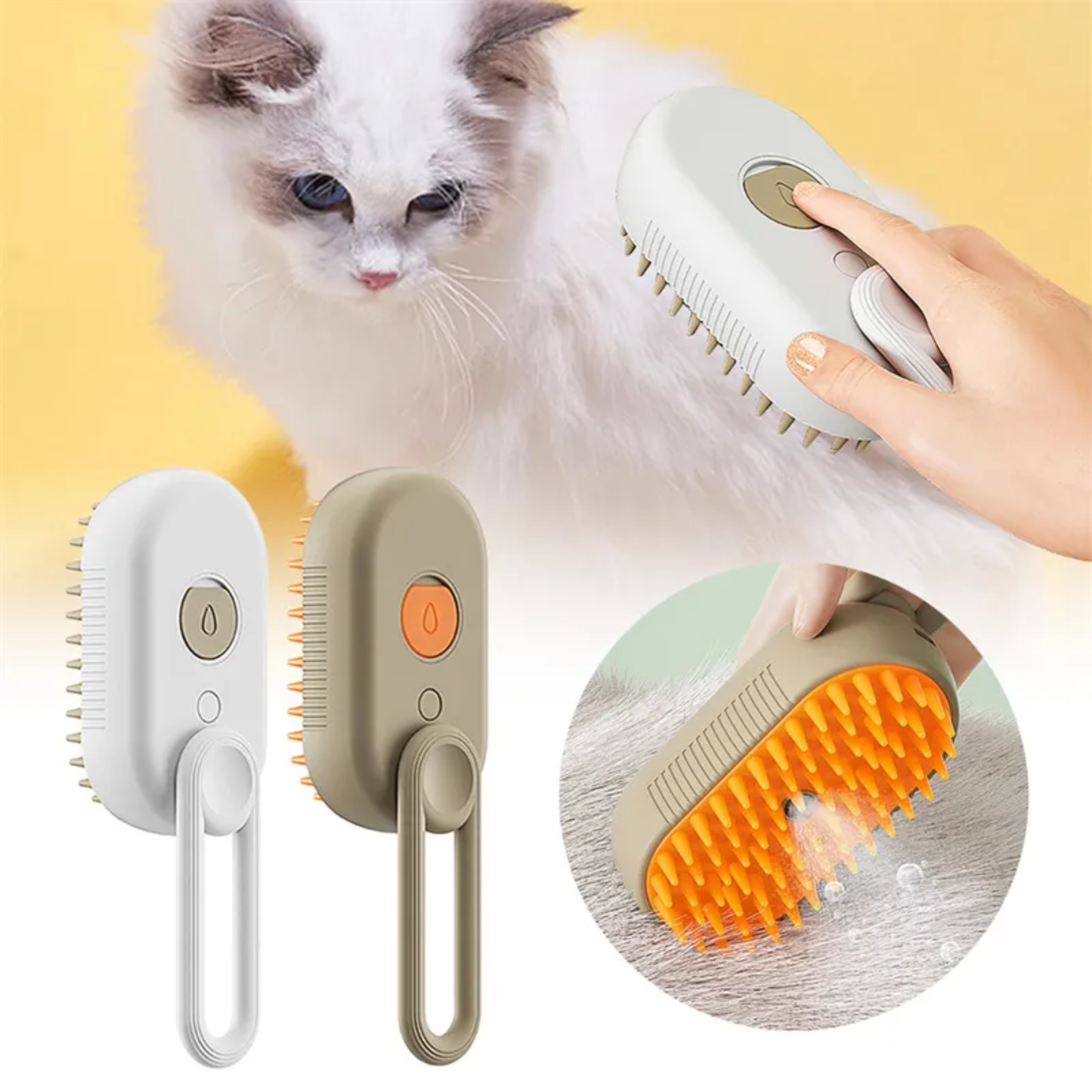 Brosse Vapeur Démêlante Pro