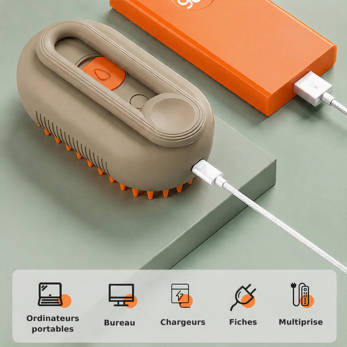 Pro Detangling Steam Brush